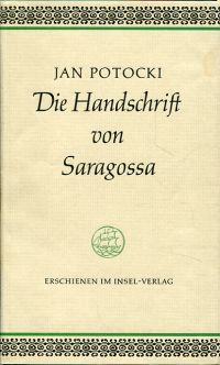 Potocki, Die Handschrift von Saragossa. (Umschlag)