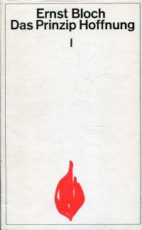Bloch, Das Prinzip Hoffnung. (Schutzumschlag)