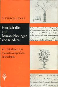 Janke, Handschriften und Baumzeichnungen von Kindern als Unterlagen zur charakte (Umschlag)