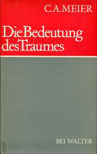 Meier, Die Bedeutung des Traumes. (Umschlag)