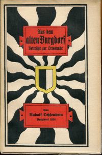 Ochsenbein, Aus dem alten Burgdorf. (Umschlag)