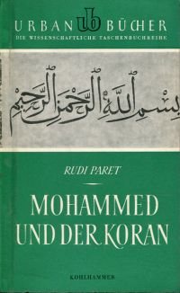 Paret, Mohammed und der Koran. (Umschlag)