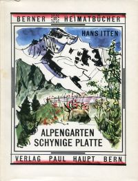Itten, Der Alpengarten Schynige Platte. (Umschlag)