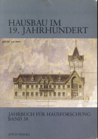 Bedal, Hausbau im 19. Jahrhundert. (Umschlag)