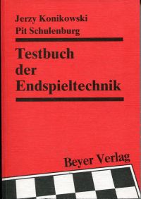 Konikowski, Testbuch der Endspieltechnik. (Umschlag)
