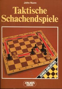 Nunn, Taktische Schachendspiele. (Umschlag)