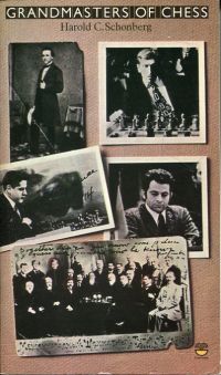 Schonberg, Grandmasters of chess. (Umschlag)
