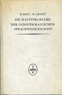 Hirt, Die Hauptprobleme der indogermanischen Sprachwissenschaft. (Umschlag)