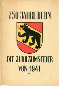 Wullschleger, 750 Jahre Bern. (Umschlag)