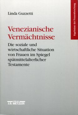 Guzzetti, Venezianische Vermächtnisse. (Einband)