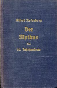 Rosenberg, Der Mythus des 20. Jahrhunderts. (Umschlag)