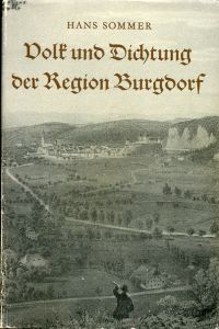 Sommer, Volk und Dichtung der Region Burgdorf. (Umschlag)
