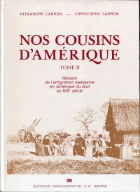 Carron, Nos cousins d'Amérique. (Umschlag)