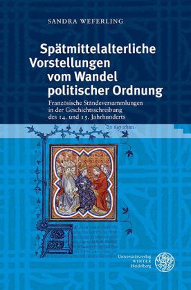 Weferling, Spätmittelalterliche Vorstellungen vom Wandel politischer Ordnung. (Umschlag)
