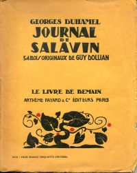 Duhamel, Journal de Salavin. (Umschlag)