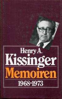 Kissinger, Memoiren 1968-1973. (Umschlag)