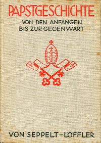 Seppelt, Papstgeschichte. (Umschlag)