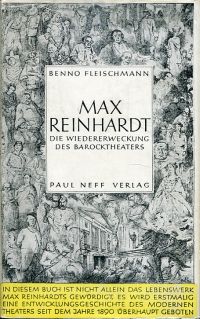 Fleischmann, Max Reinhardt. (Umschlag)