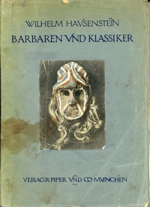 Hausenstein, Barbaren und Klassiker. (Umschlag)