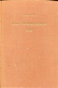 Feller, Berns Verfassungskämpfe 1846. (Umschlag)