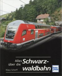 Scherff, Alles über die Schwarzwaldbahn. (Umschlag)