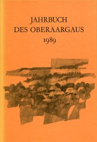 Jahrbuch des Oberaargaus, 32. Jahrgang 1989. (Umschlag)