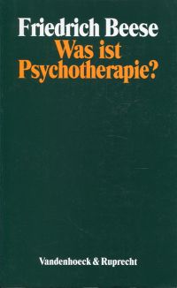 Beese, Was ist Psychotherapie? (Umschlag)
