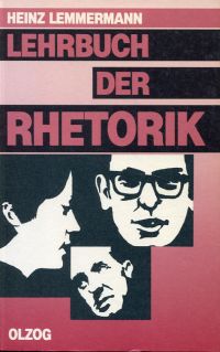 Lemmermann, Lehrbuch der Rhetorik. (Umschlag)