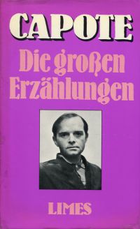 Capote, Die grossen Erzählungen. (Umschlag)