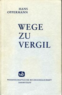 Oppermann, Wege zu Vergil. (Umschlag)