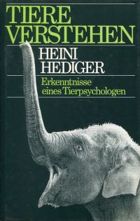 Hediger, Tiere verstehen. (Umschlag)