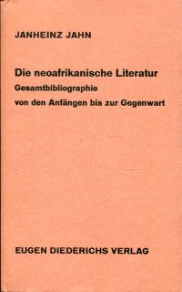 Jahn, Die neoafrikanische Literatur. (Umschlag)