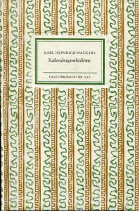 Waggerl, Kalendergeschichten (Umschlag)