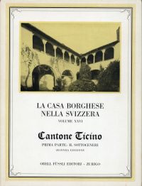 Cantone Ticino, Prima Parte: il Sottoceneri. (Umschlag)