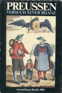 Preussen, Versuch einer Bilanz. (Umschlag)