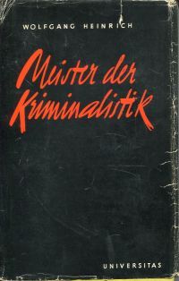 Heinrich, Meister der Kriminalistik. (Umschlag)