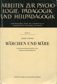 Gutter, Märchen und Märe. (Umschlag)