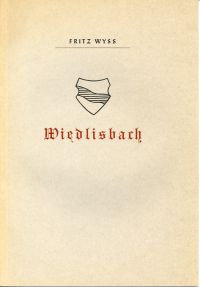 Wyss, Wiedlisbach. (Umschlag)