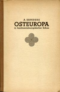 Sanders, Osteuropa in kontinentaleuropäischer Sicht, 1. Teil: (Umschlag)