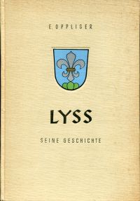 Oppliger, Lyss. (Umschlag)