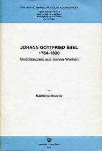 Brunner, Johann Gottfried Ebel. (Umschlag)