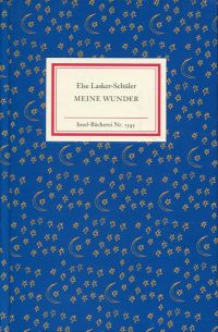 Lasker-Schüler, Meine Wunder. (Umschlag)
