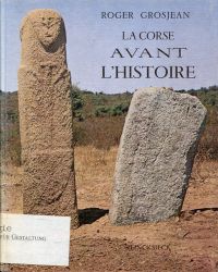 Grosjean, La Corse avant l'histoire. (Umschlag)