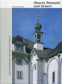 Brunner, Oberes Reusstal und Ursern. (Umschlag)