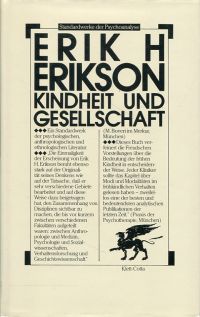 Erikson, Kindheit und Gesellschaft. (Umschlag)