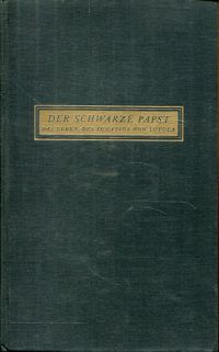 Blunck, Der schwarze Papst. (Umschlag)