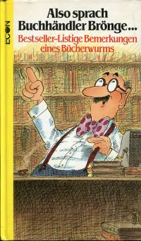 Köpf, Also sprach Buchhändler Brönge. (Umschlag)