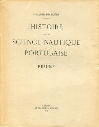 Bensaude, Histoire de la science nautique portugaise. Résume. (Umschlag)