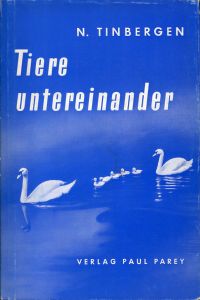 Tinbergen, Tiere untereinander. (Umschlag)