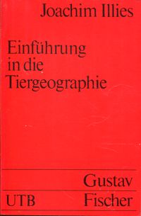 Illies, Einführung in die Tiergeographie. (Umschlag)